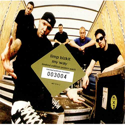 Limp Bizkit My Way UK 2-CD single set (Double CD single) (188247)